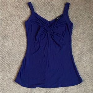 Express Purpleish blue tank top-S